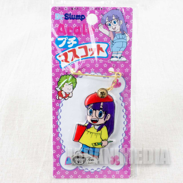 Retro RARE Dr. Slump Arale chan Mascot w/ Safety Pin #1 JAPAN ANIME MANGA Japanimedia Store