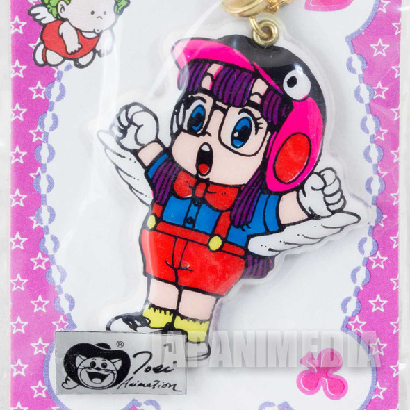 Retro RARE Dr. Slump Arale chan Mascot w/ Safety Pin #2 JAPAN ANIME MANGA Japanimedia Store FRONT