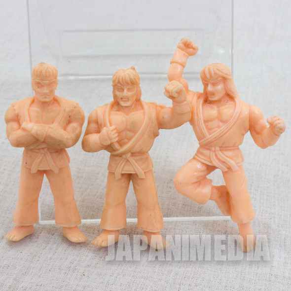 Street Fighter 2 Mini Un-painted Rubber Figure Kit Ryu Ken Set Capcom Japanimedia Store FRONT