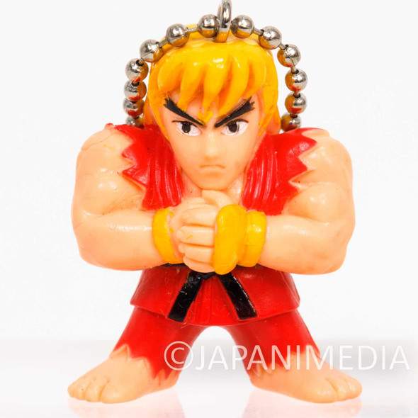 Street Fighter 2 Mini Figure Ken Figure Ballchain Capcom JAPAN GAME Japanimedia Store FRONT