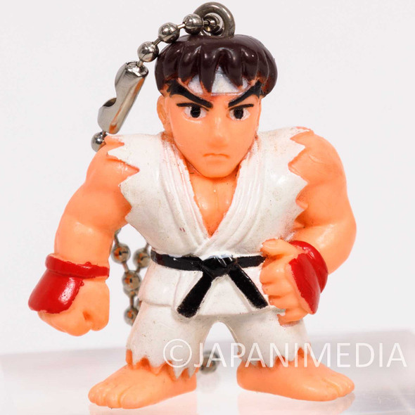 Street Fighter 2 Mini Figure Ryu Figure Ballchain Capcom JAPAN GAME Japanimedia Store FRONT