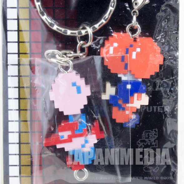 Balloon Fight Dotgraphics Mascot Key Chain Nintendo Famicom NES JAPAN Japanimedia Store FRONT