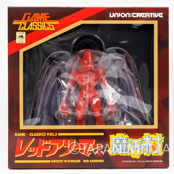 Ghosts'n Goblins Red Arremer Action Figure Capcom Makaimura JAPAN GAME FAMICOM Japanimedia Store FRONT