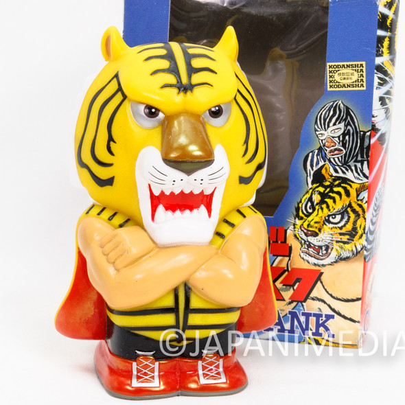 Tiger Mask Soft Vinyl Figure Coin Bank Japanese Pro Wrestling | Japanimedia Store Front