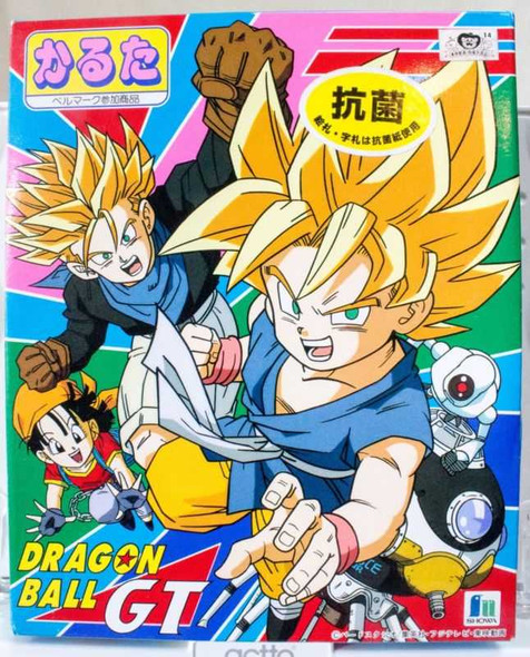 Dragon Ball GT Japanese Playing Cards KARUTA GAME  Showa Note JAPAN Japanimedia Store FRONT