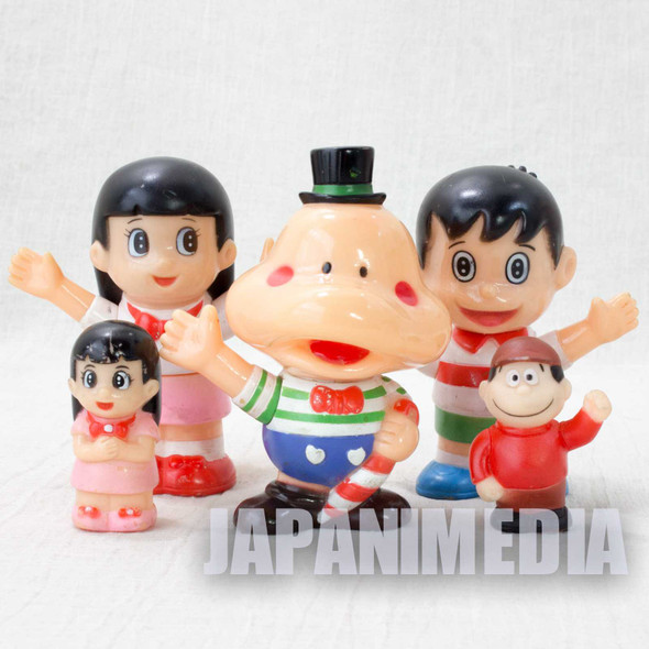 Retro RARE! Parasol Henbee Soft Vinyl Figure Set Fujiko A. Fujio JAPAN ANIME Japanimedia Store FRONT
