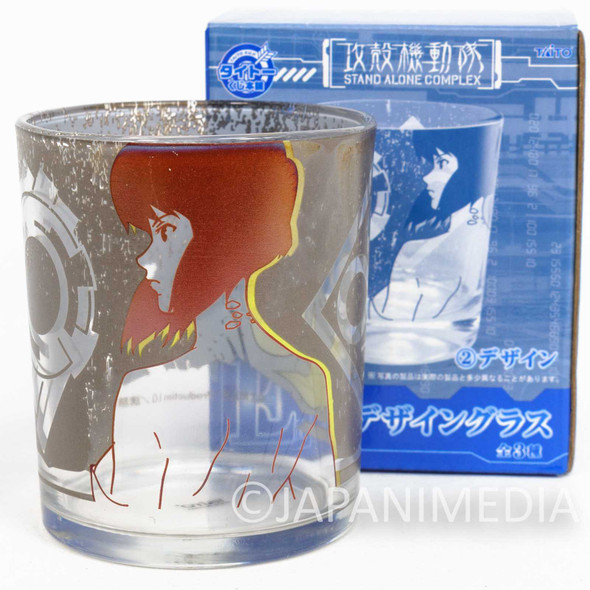 Ghost in the Shell SAC Motoko Kusanagi Art Design Glass Taito JAPAN ANIME MANGA Japanimedia Store FRONT