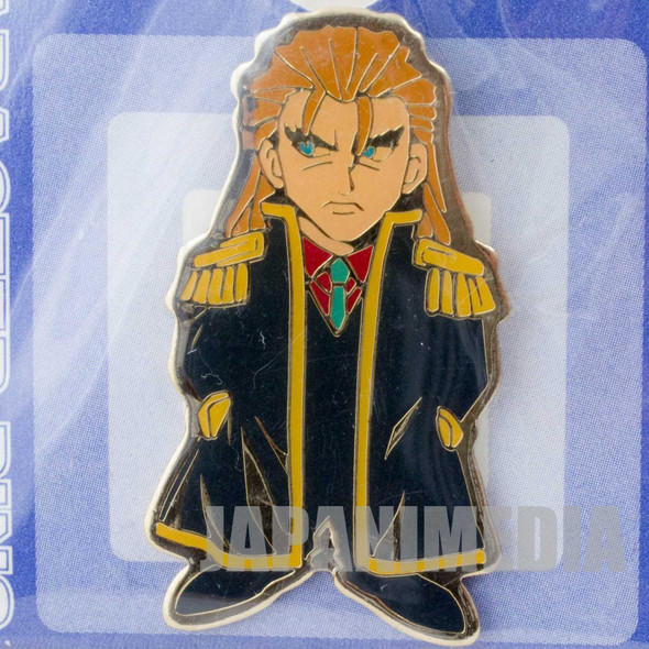 Black Cat Belze Rochefort Chronos Numbers No.II Character Pins JAPAN ANIME MANGA SHONEN JUMP Japanimedia Store FRONT