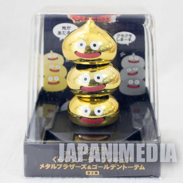 Dragon Quest Gold Metal Slime Brothers Solar Power Swing Figure Square Enix Japanimedia Store FRONT