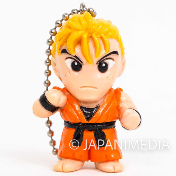 RARE! Art of Fighting Ryo Sakazaki Figure Key Chain NEOGEO SNK JAPAN Japanimedia Store FRONT