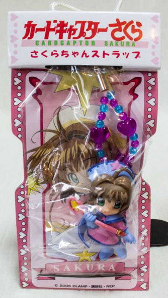 RARE! Cardcaptor Sakura Mascot Figure Mobile Strap 2 CLAMP SEGA JAPAN ANIME Japanimedia Store FRONT