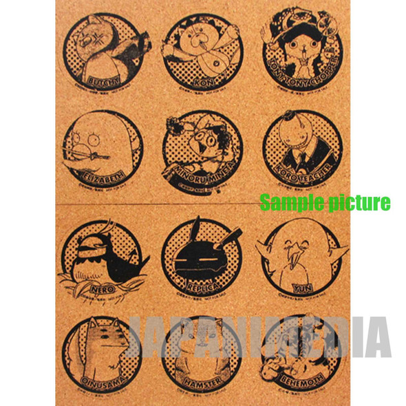 Weekly Shonen Jump Cork Coaster 12pc Set 2016 Spring JAPAN Japanimedia Store FRONT