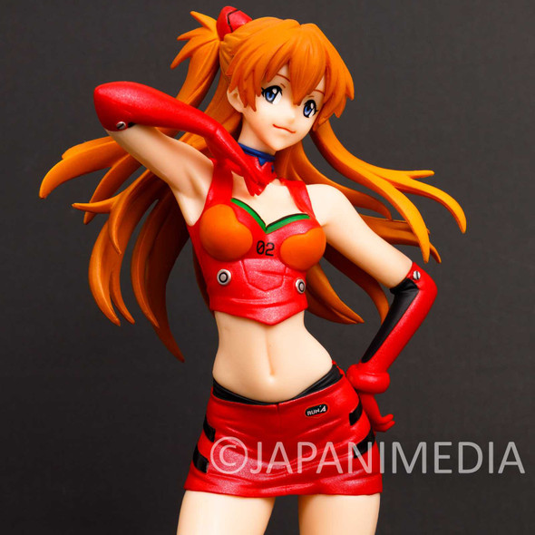Evangelion Asuka Langley EVA Racing Premium RQ Figure SEGA JAPAN ANIME MANGA Japanimedia Store FRONT