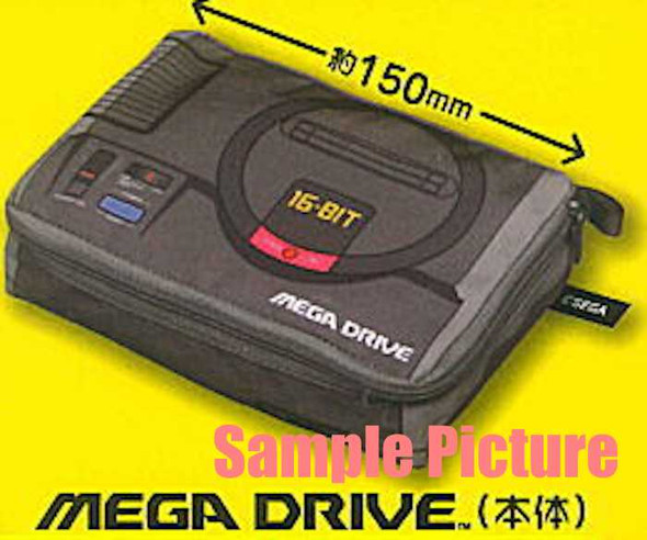 Mega Drive SEGA Game Console Machine Type Pouch Case JAPAN GAME Japanimedia Store FRONT