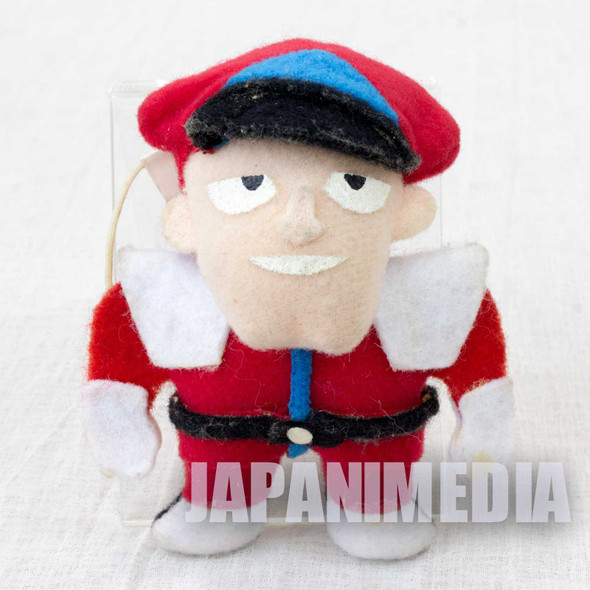 Street Fighter 2 Bison (Vega) Small Size Plush Doll Capcom Character JAPAN GAME Japanimedia Store FRONT