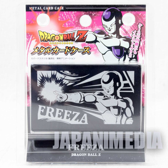 Dragon Ball Z Freeza Metal Card Case JAPAN Japanimedia Store FRONT