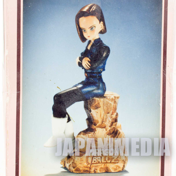 RARE! Dragon Ball Z Android #18 Soft Vinyl Model Kit ELFIN Japanimedia Store FRONT