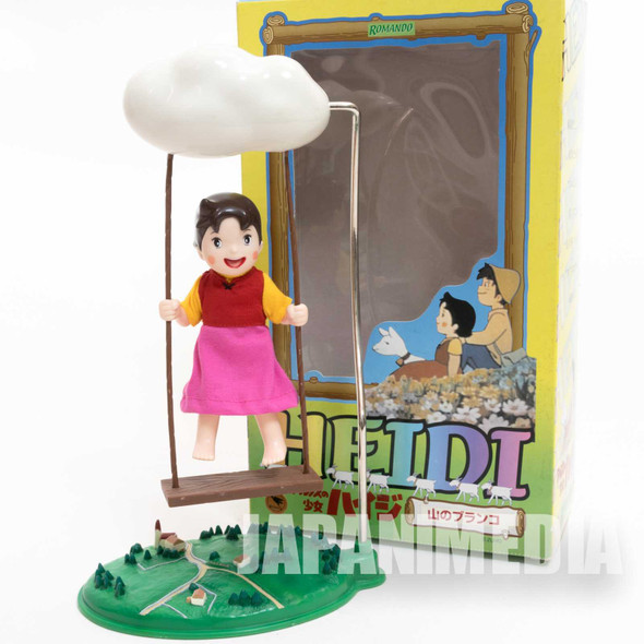 Retro RARE Heidi Girl of the Alps Heidi Swing Figure Romando JAPAN Japanimedia Store FRONT