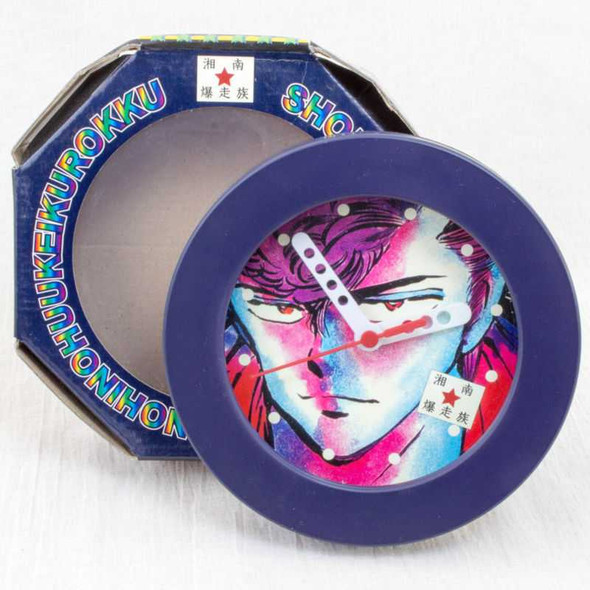 RARE! Shonan Bakuso Zoku Retro Wall Clock 1 JAPAN Japanimedia Store FRONT