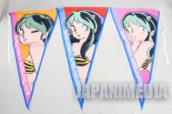 Retro RARE! Urusei Yatsura Lum Promotion Flag JAPAN RUMIKO TAKAHASHI Japanimedia Store FRONT