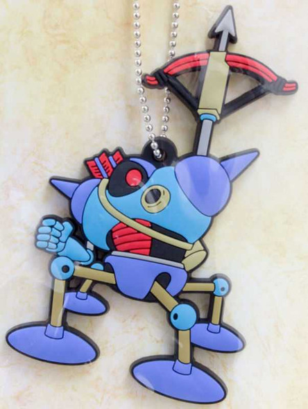 Dragon Quest Attack Bot Killer Machine Rubber Mascot Ball Chain JAPAN Japanimedia Store FRONT