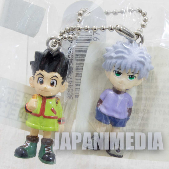 HUNTER x HUNTER Gon Freecss & Killua Zoldyck Double type Figure Ball Key Chain JAPAN ANIME Japanimedia Store FRONT