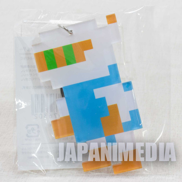 Bomberman Big size Acrylic Mascot Keychain KONAMI JAPAN GAME FAMICOM NES Japanimedia Store FRONT