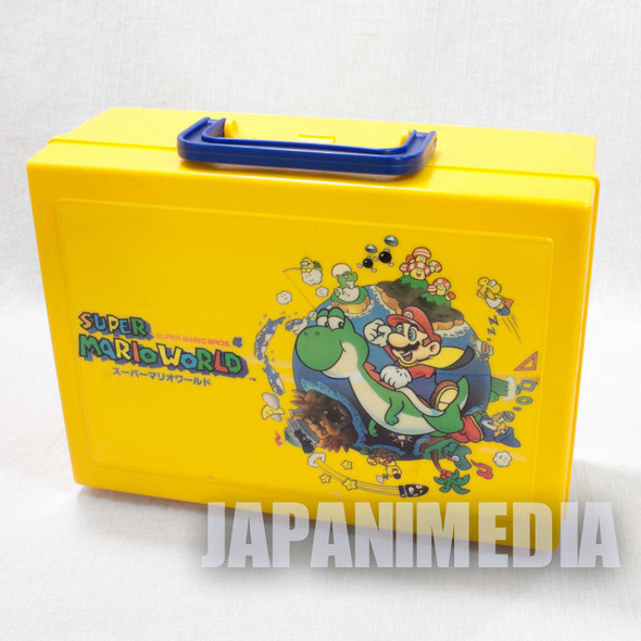 Retro RARE! Super Mario Bros. World Plastic Case JAPAN GAME NINTNEDO SNES Japanimedia Store FRONT