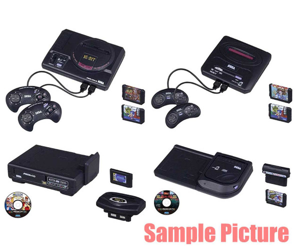 SEGA History Collection Miniature Figure 4pc Set Megadrive Gacha Takara Tomy Japanimedia Store FRONT