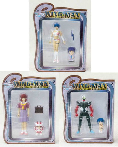 Set of 3 WINGMAN Action Figure Collection Banpresto JAPAN ANIME MANGA Japanimedia Store FRONT