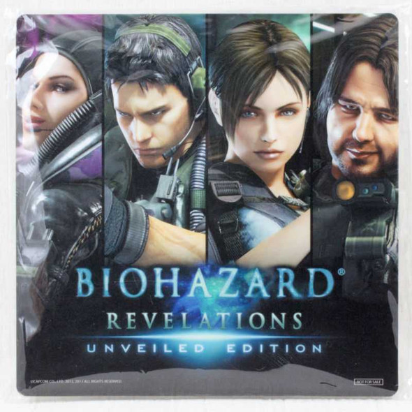 RARE RESIDENT EVIL Biohazard Revelations Mouse Pad Limted Item Capcom JAPAN GAME Resident Evil Japanimedia Store FRONT