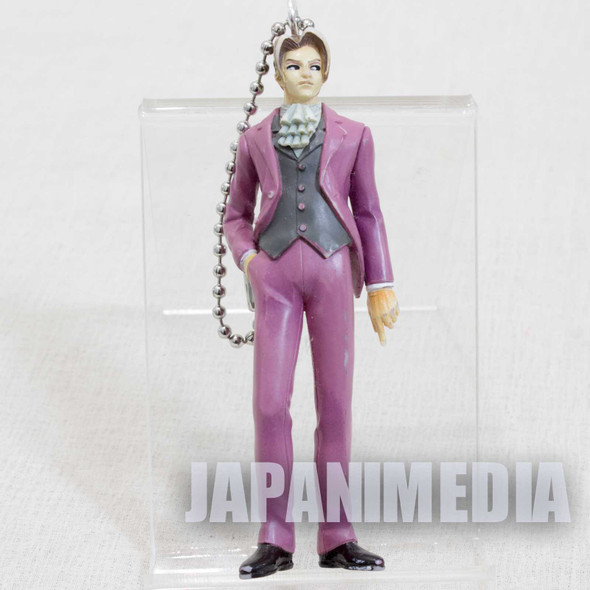 Ace Attorney Reiji Mitsurugi Miles Edgeworth Figure w/Ballchain GAME CAPCOM / Gyakuten Saiban Japanimedia Store FRONT