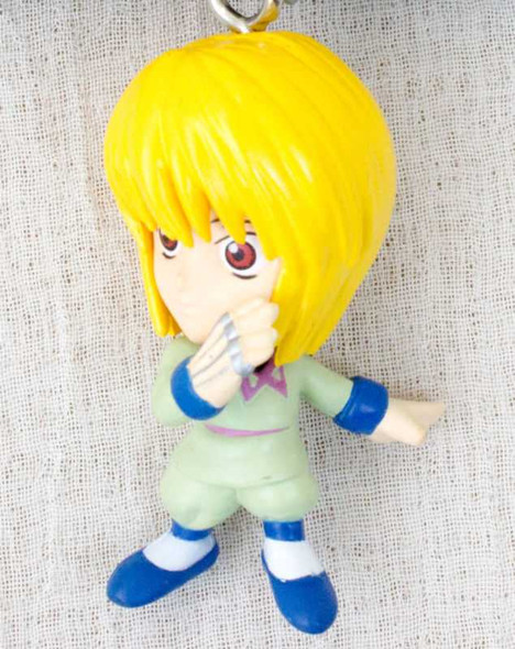 HUNTER x HUNTER Kurapika Mini Figure Key Holder Chain Banpresto 2 JAPAN ANIME Japanimedia Store FRONT