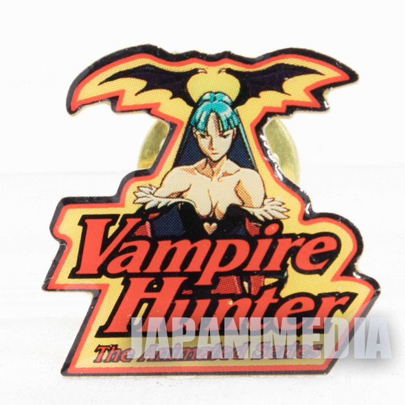 Darkstalkers (Vampire) Morrigan Metal Pins Capcom Character JAPAN HUNTER SAVIOR Japanimedia Store FRONT
