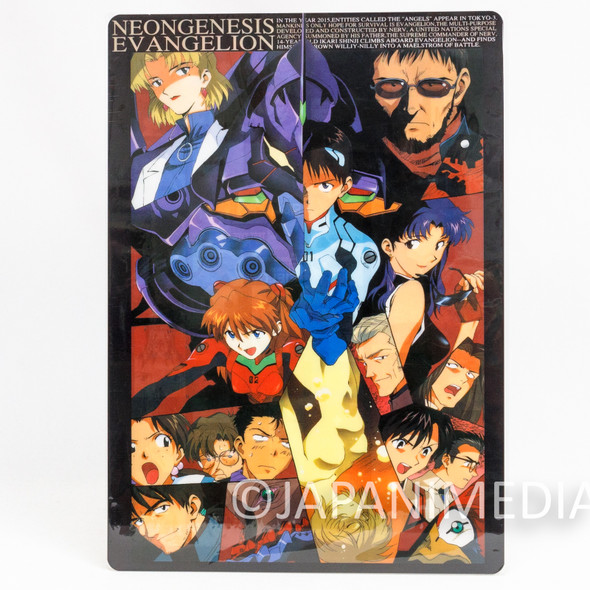 Evangelion Rei Asuka Shinji Misato Plastic Pencil Board Pad Shitajiki JAPAN