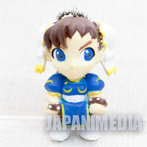 Street Fighter 2 Mini Figure Chun-Li Figure Ballchain Capcom JAPAN GAME2 Japanimedia Store FRONT