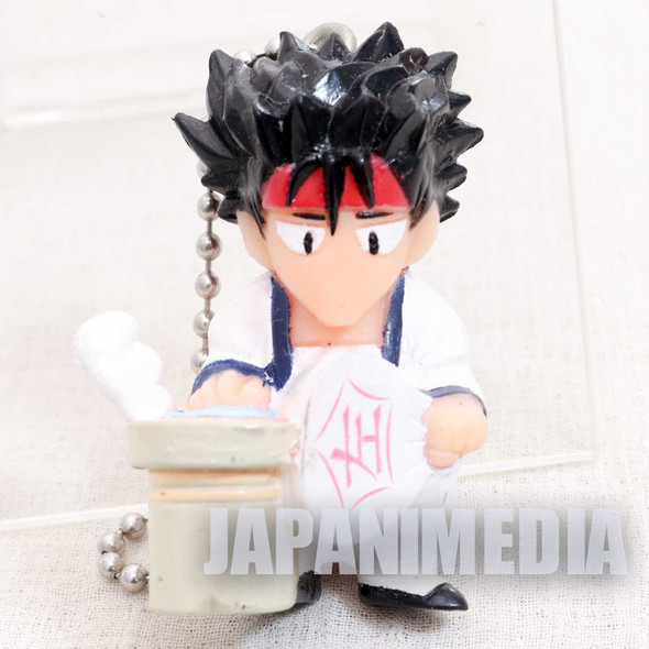 Retro RARE! Rurouni Kenshin Sanosuke Sagara Figure Ballchain JAPAN ANIME Japanimedia Store FRONT