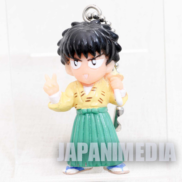 Retro RARE! Rurouni Kenshin Yahiko Myoujin Figure Ballchain JAPAN ANIME Japanimedia Store FRONT
