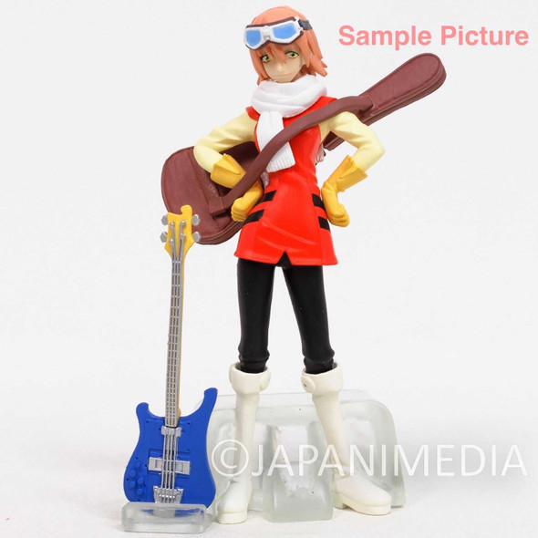 FLCL Haruko Haruhara with Bass guitar GAINAX Heroines Mini Figure Part.2 Japanimedia Store FRONT