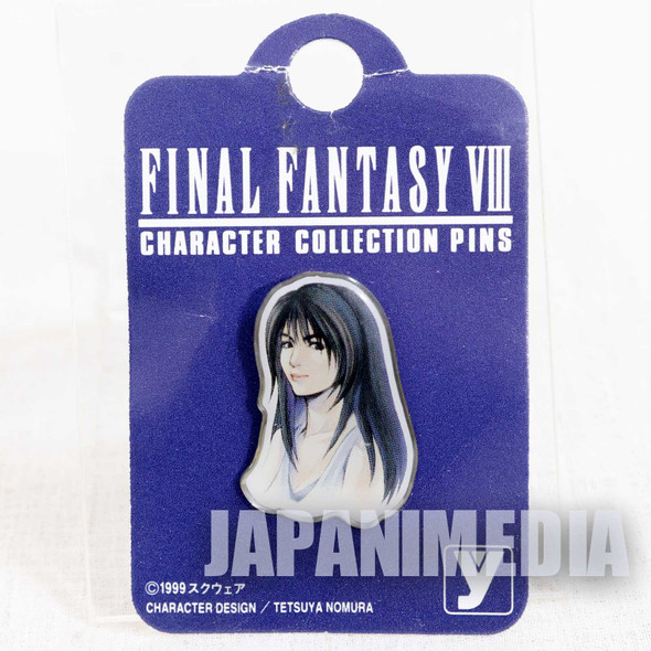 Final Fantasy VIII 8 Rinoa Heartilly Metal Pins JAPAN SQUARE ENIX GAME Japanimedia Store FRONT