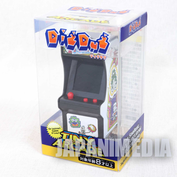 Tiny Arcade Dig Dug The Smallest Fully Functional Arcade Game Machine Japanimedia Store FRONT