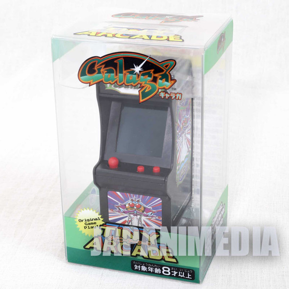 Tiny Arcade Galaga The Smallest Fully Functional Arcade Game Machine Japanimedia Store FRONT