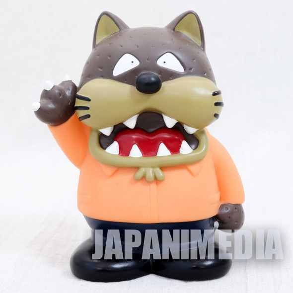 Retro RARE Monster Kid Kaibutsu-kun Wolfman Soft Vinyl Figure Coin Bank Japanimedia Store FRONT