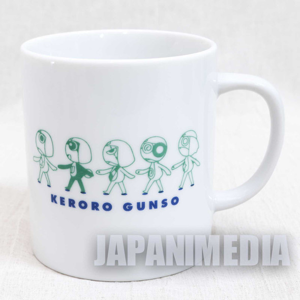 Sgt. Frog Keroro Gunso Anti Barrier Mug Movic JAPAN ANIME MANGA Japanimedia Store FRONT