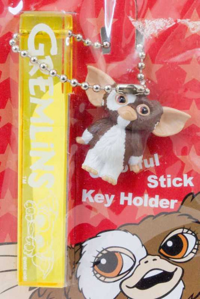 Gremlins GIZMO Colorful Stick Key Holder Chain Yellow JUN Planning JAPAN Japanimedia Store FRONT