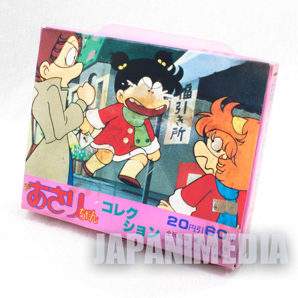 Retro RARE Asari chan Sticker 60pc & Notebook Set 3pc JAPAN ANIME Japanimedia Store FRONT