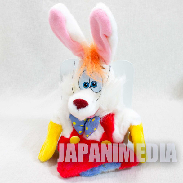 Retro RARE! Who Framed Roger Rabbit Hand Puppet Plush Doll Japanimedia Store FRONT