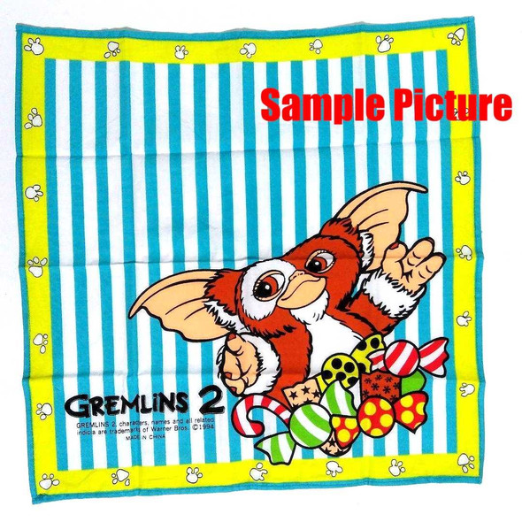 Retro RARE Gremlins 2 The New Batch Gizmo Lunch Cloth 42x42cm Jun Planning Japanimedia Store FRONT