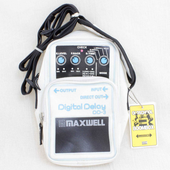 RARE! BOSS Digital Delay DD-3 Type Shoulder Bag 9x5 inch MAXWELL ILLUMINATOR Japanimedia Store FRONT