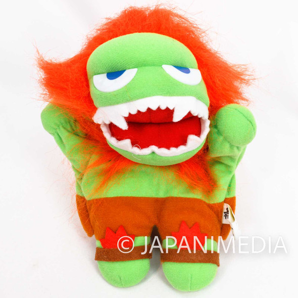 Street Fighter 2 Blanka Hand Puppet Plush Doll Capcom Character JAPAN GAME Japanimedia Store FRONT